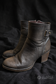 Stivaletti Donna Pelle Marrone