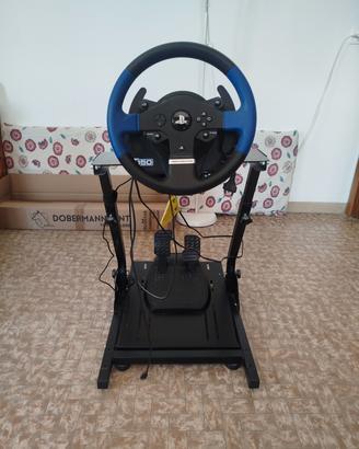 volante thrustmaster T150 con supporto 