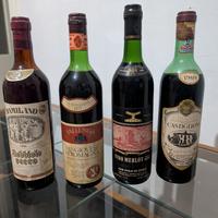 bottiglie di vino da collezione