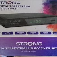 decoder strong srt-8119 dvb-t2 con telecomando