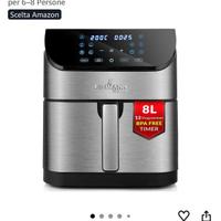 Friggitrice ad aria 8lt come nuova