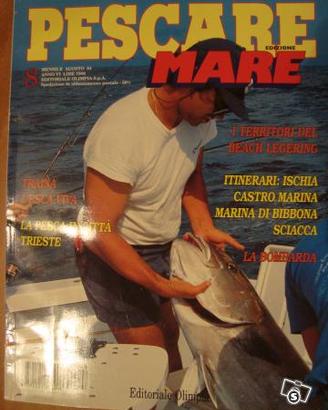 Rivista "PESCARE MARE" agosto 1994