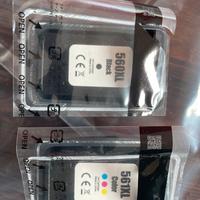 Cartucce 560XL balck e 561XL Color