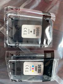 Cartucce 560XL balck e 561XL Color