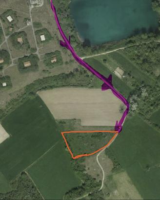 Terreno agricolo recintato