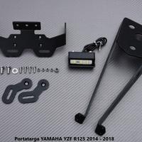 Portatarga YAMAHA YZF R125 2014 - 2018
