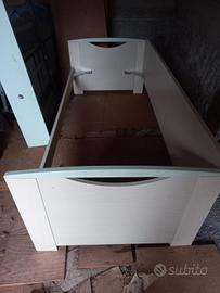 letto singolo con possibilità di altro letto  a sc