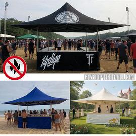 Chiosco gazebo pieghevole eventi feste matrimonio