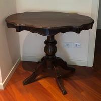 Tavolino credenzina letto in ottone panca in noce