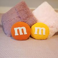 2 x cuscini rotondi realizzati a mano