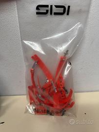 Ricambi fibbie ganci stivali Sidi col. arancio KTM