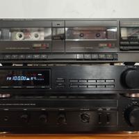 Apparati: amplificatore - radio - mangianastri