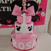 Torta di Minnie in polistirolo 