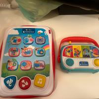 Giochi baby clementoni - primo tablet e baby radio