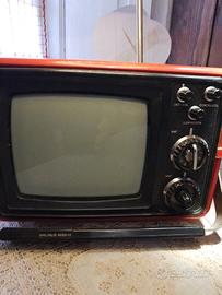TV bn 5 pollici tubo catodico Shiljalis vintage 