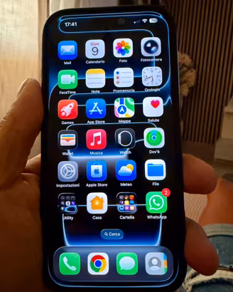 Iphone 17 pro 256 blu