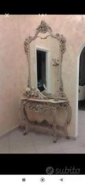 Consolle con specchiera stile barocco – Arredo ing