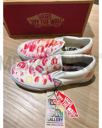 SCARPE DONNA VANS GALLERY SARA LORUSSO BIANCO BACI
