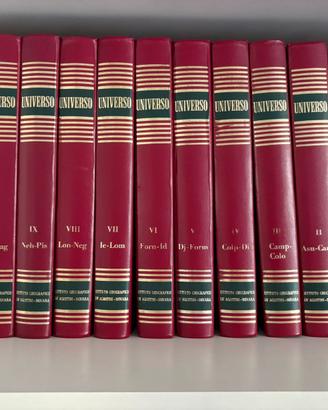 Enciclopedia "UNIVERSO" De Agostini – 13 volumi