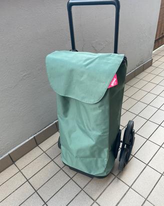 Carrello porta spese con ruote