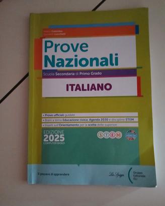 libro Prove nazionali italiano invalsi 