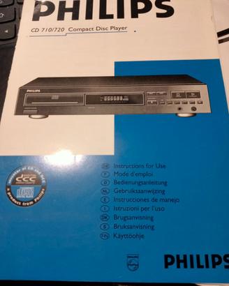 PHILIPS Compact Disc Player  CD 710