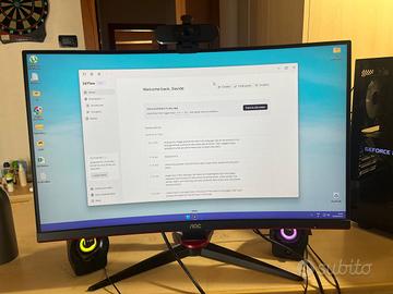 Monitor - AOC C27G2ZE 27” curvo 240Hz FreeSync