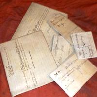 pergamene antiche  manoscritte