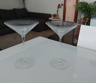 set 2 coppette cocktail ginori 1735 in cristallo