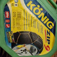 coppia di catene da neve 'konig - zip 9' mod. 070