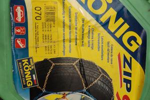 coppia di catene da neve 'konig - zip 9' mod. 070