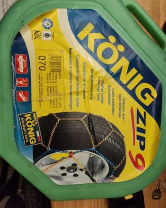 coppia di catene da neve 'konig - zip 9' mod. 070