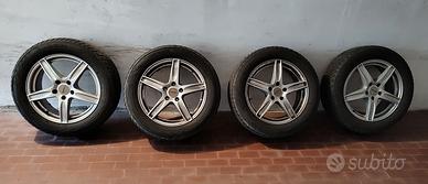 Pneumatici invern. Nokian WRSUV3 215/60/R17+cerchi