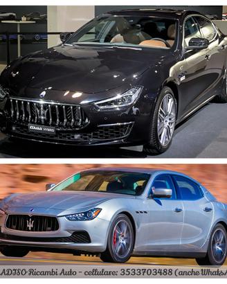 Ricambi maserati ghibli 2013-2023