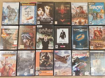 Lotto 40 videogiochi per PC e PS2