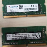 Lotto RAM Laptop DDR4 12GB 8GB + 4GB 2400MHz