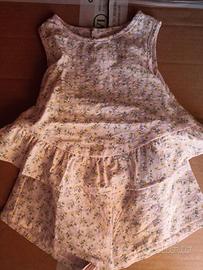 pagliaccetto completo top e short - Zara
