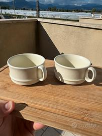 2 Tazze vintage Ceramica D’Arte Salerno