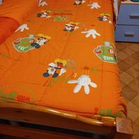 Letto completo: telaio+rete+materasso