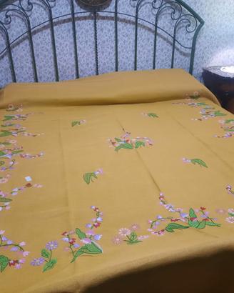 coperte in lino realizzate a mano