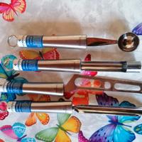 Set utensili:scavino,levatorsoli,svuotazucchine...