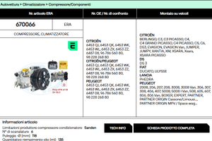 compressore clima C3 Picasso