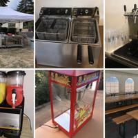 Noleggio attrezzature street food - eventi - sagre