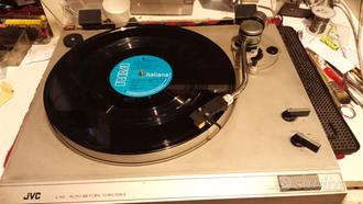 GIRADISCHI JVC L-A11 vintage  			