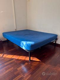 Rete a doghe + Materasso matrimoniale