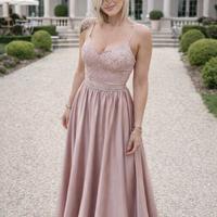 abito cerimonia donna elegante taglia M imperiale