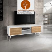 Mobili Rustici Credenza Legno Porta TV cd252M