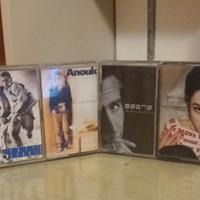 4 musicassette, originali