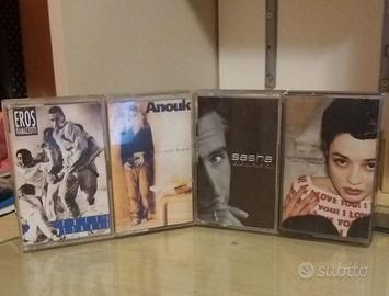 4 musicassette, originali