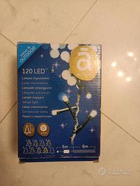 Luci led albero di Natale. 120 perfette.